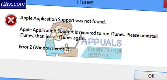Løsning: Apples applikasjonsstøtte ble ikke funnet