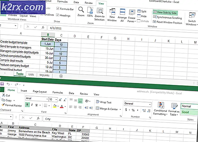 Cara Membuka dua file excel  di jendela  terpisah di Excel  