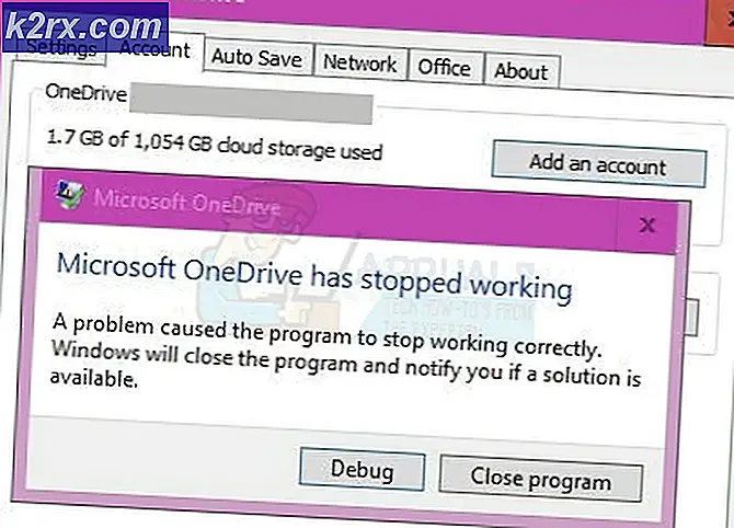 Sådan Fix OneDrive Crashing på Windows 10
