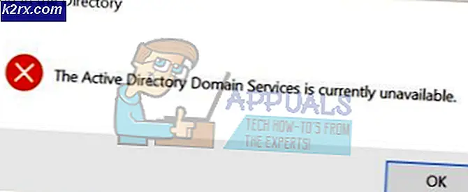 Oplossing: de Active Directory Domain Services is momenteel niet beschikbaar 'Windows 7, 8 en 10'