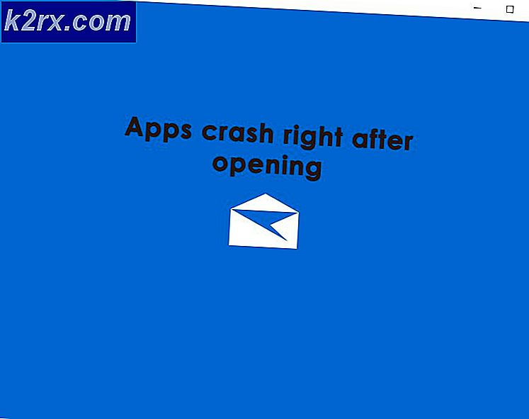 Oplossing: Windows 10 Mail en Agenda-app crashen