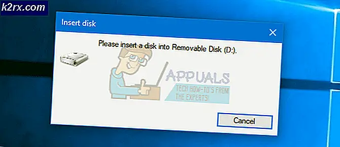 Fix: Venligst indsæt en disk i flytbar disk