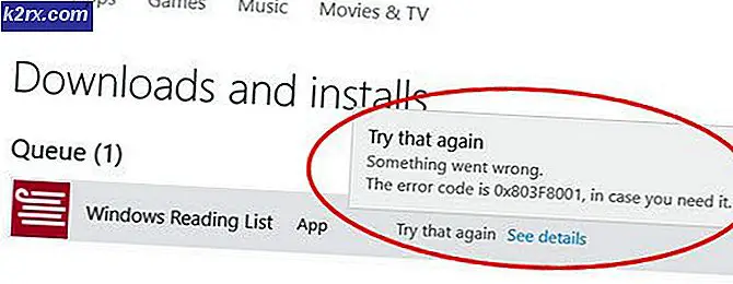 Fix: Windows 10 Fehlercode 0x803F8001
