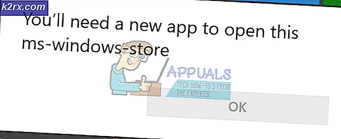 Opgelost: je hebt een nieuwe app nodig om deze ms-windows-store te openen