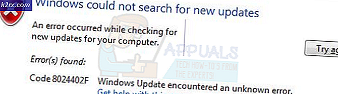 Sådan repareres Windows Update Error 8024402F