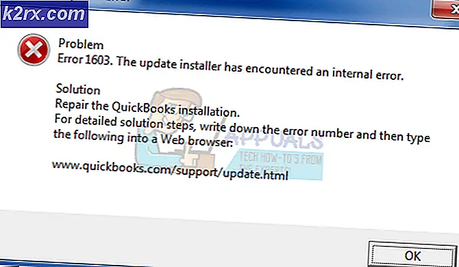Fix: Kode Kesalahan QuickBooks 1603