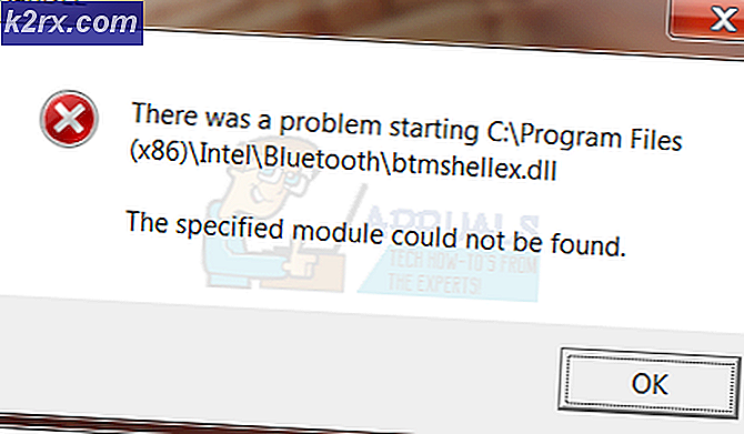 Fix: Btmshellex.dll De specifieke module kon niet worden gevonden