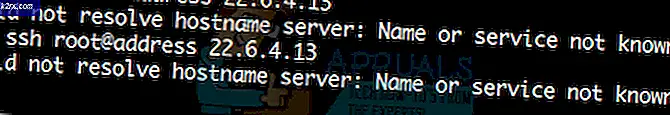 Fix: SSH-Fehler konnte den Hostnamen-Server nicht auflösen