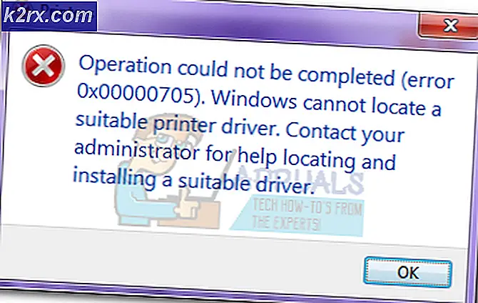 Fix: Windows kan ikke finde en passende printerdriver