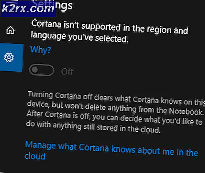 Hvordan aktivere Cortana for din region