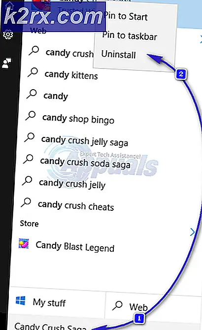 FIX: Sådan fjerner du Candy Crush Saga fra Windows 10