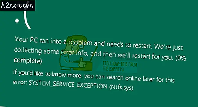 FIX: SYSTEM_SERVICE_EXCEPTION (ntfs.sys)