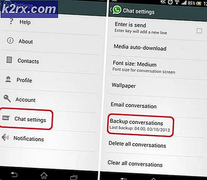 Sådan gemmer du WhatsApp Chat History på Android