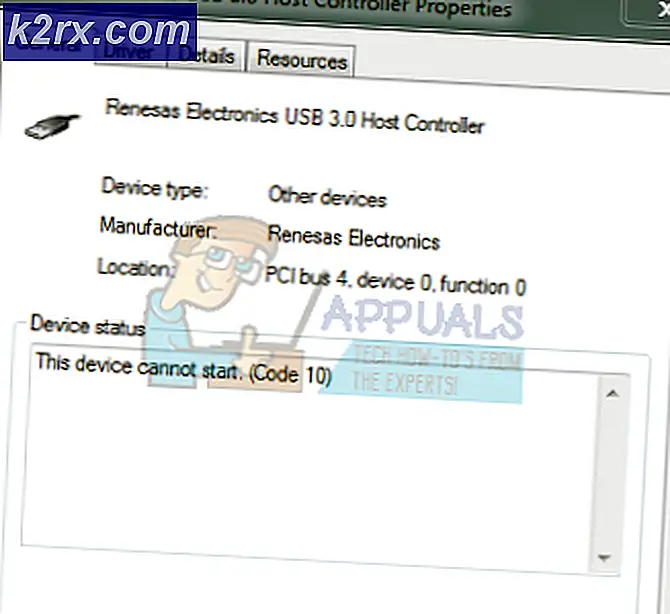 Fix: Renesas USB Gerät Fehlercode 10
