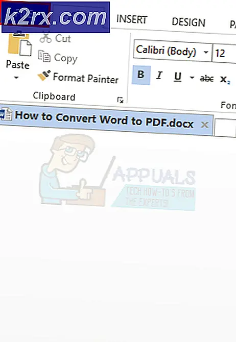 Sådan konverteres Word til PDF