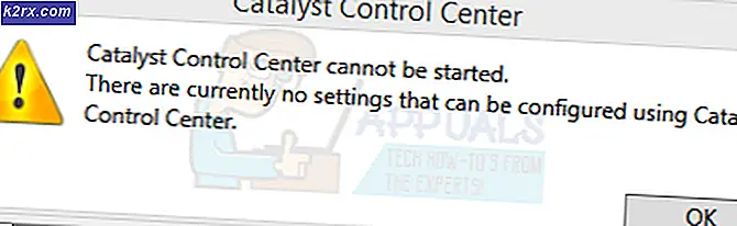 Fix: Catalyst Control Center kan niet worden gestart