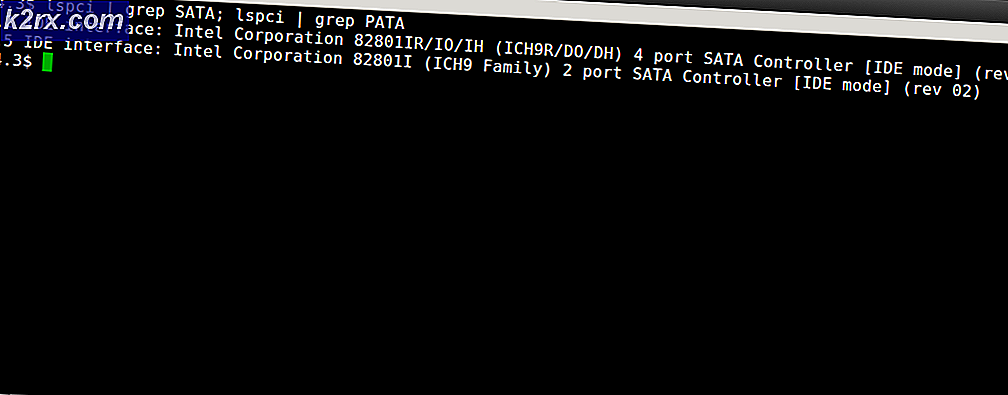 Wie erkennt man, ob Sie SATA oder PATA unter Linux verwenden?