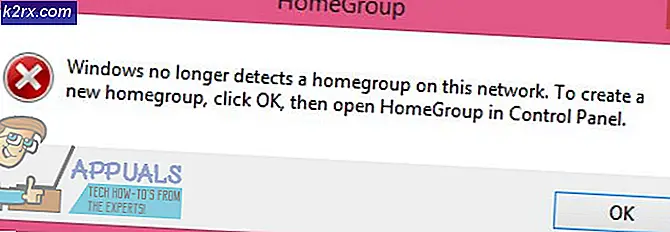 Fix: Windows tidak Lagi Mendeteksi HomeGroup pada Kesalahan Jaringan ini pada Windows 10