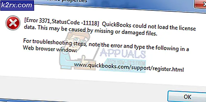 QuickBooks corrigeren Foutcode 3371