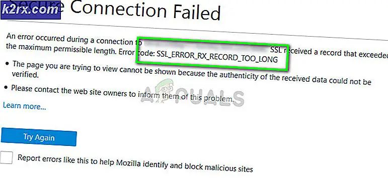 Oplossing: SSL_ERROR_RX_RECORD_TOO_LONG