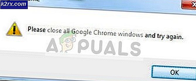 Fix: Kan ikke afinstallere Google Chrome