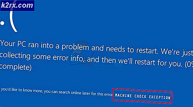Fix: Machine Check Exception Blue Screen