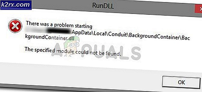 Fix: Run DLL BackgroundContainer.dll Fehler
