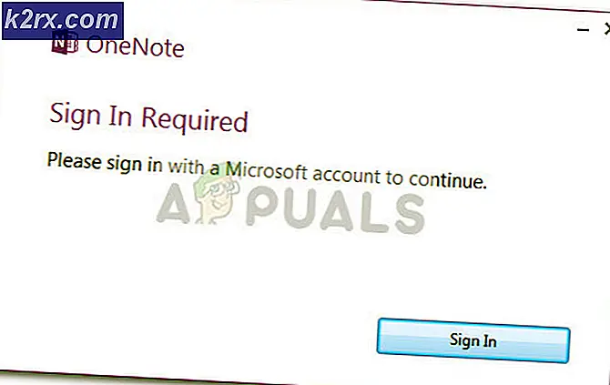 Fix: 'Logg på påkrevd' på OneNote i Windows 7