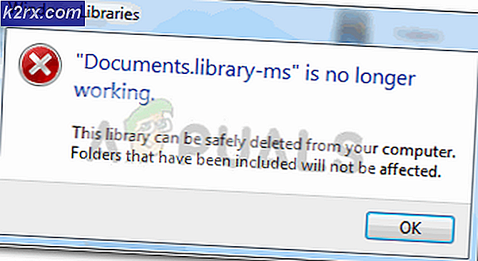 Perbaiki: Documents.library-ms tidak berfungsi