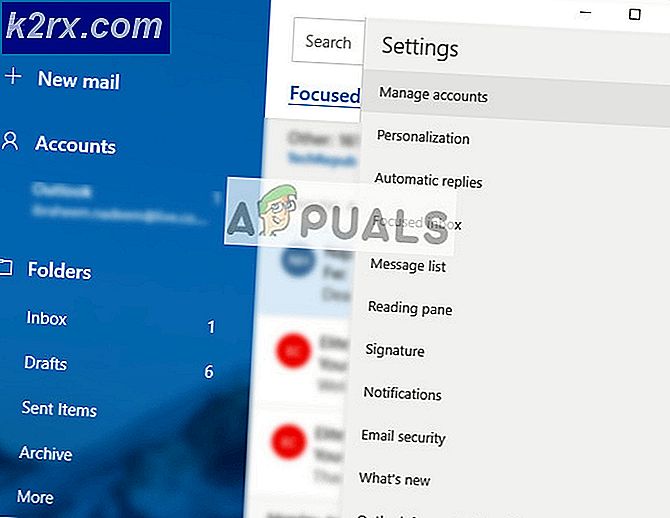Fiks: Windows 10 Mail ikke fungerer
