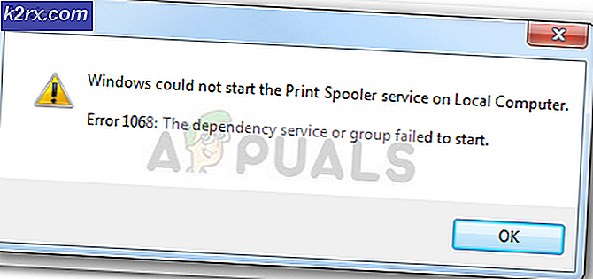 Fix: Spooler Service Error 1068